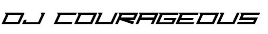Dj Courageous - Download Thousands of Free Fonts at FontZone.net