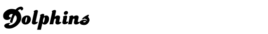 Dolphins - Download Thousands of Free Fonts at FontZone.net