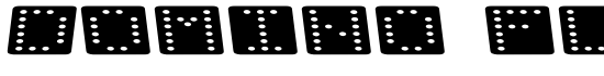 Domino flad kursiv - Download Thousands of Free Fonts at FontZone.net