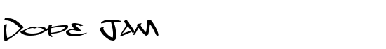 Dope Jam - Download Thousands of Free Fonts at FontZone.net