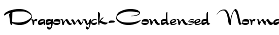 Dragonwyck-Condensed Normal - Download Thousands of Free Fonts at FontZone.net