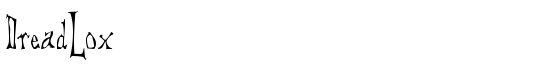 DreadLox - Download Thousands of Free Fonts at FontZone.net