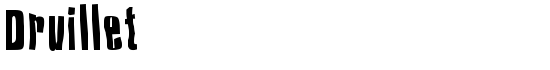 Druillet - Download Thousands of Free Fonts at FontZone.net
