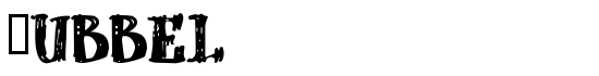 dUBBEL - Download Thousands of Free Fonts at FontZone.net