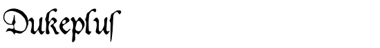 Dukeplus - Download Thousands of Free Fonts at FontZone.net