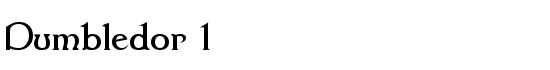 Dumbledor 1 - Download Thousands of Free Fonts at FontZone.net