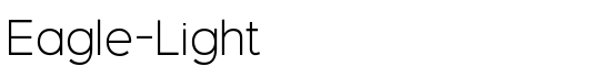 Eagle-Light - Download Thousands of Free Fonts at FontZone.net