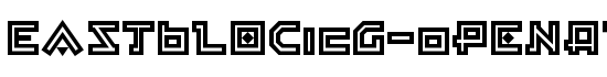 EastBlocICG-OpenAlt - Download Thousands of Free Fonts at FontZone.net