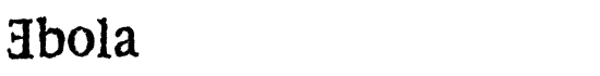 Ebola - Download Thousands of Free Fonts at FontZone.net
