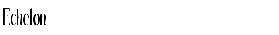 Echelon - Download Thousands of Free Fonts at FontZone.net
