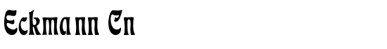 Eckmann Cn - Download Thousands of Free Fonts at FontZone.net