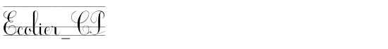 Ecolier_CP - Download Thousands of Free Fonts at FontZone.net