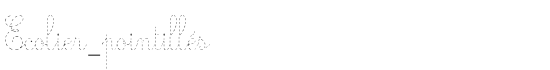 Ecolier_pointillÃ©s - Download Thousands of Free Fonts at FontZone.net