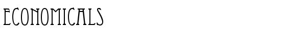 Economicals - Download Thousands of Free Fonts at FontZone.net