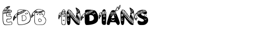 EDB Indians - Download Thousands of Free Fonts at FontZone.net