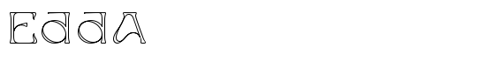 Edda - Download Thousands of Free Fonts at FontZone.net