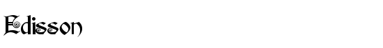 Edisson - Download Thousands of Free Fonts at FontZone.net