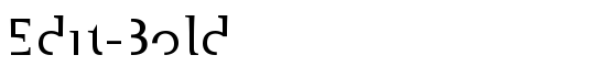 Edit-Bold - Download Thousands of Free Fonts at FontZone.net