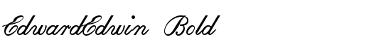 EdwardEdwin Bold - Download Thousands of Free Fonts at FontZone.net