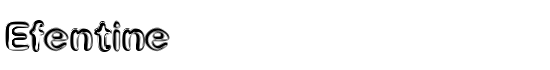 Efentine - Download Thousands of Free Fonts at FontZone.net