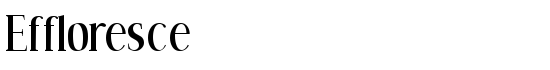 Effloresce - Download Thousands of Free Fonts at FontZone.net