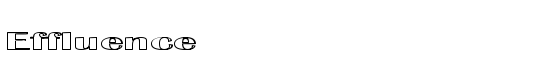 Effluence - Download Thousands of Free Fonts at FontZone.net