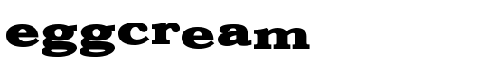EggCream - Download Thousands of Free Fonts at FontZone.net
