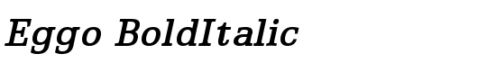 Eggo BoldItalic - Download Thousands of Free Fonts at FontZone.net