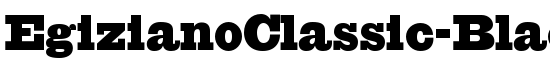 EgizianoClassic-BlackTextOL - Download Thousands of Free Fonts at FontZone.net
