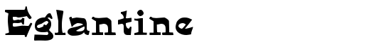 Eglantine - Download Thousands of Free Fonts at FontZone.net