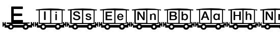 Eisenbahn - Download Thousands of Free Fonts at FontZone.net
