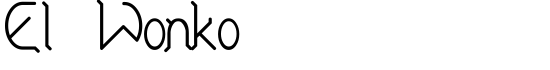 El Wonko - Download Thousands of Free Fonts at FontZone.net