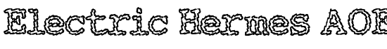 Electric Hermes AOE Charge - Download Thousands of Free Fonts at FontZone.net