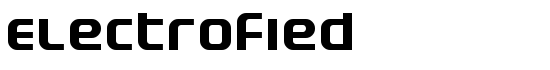 Electrofied - Download Thousands of Free Fonts at FontZone.net
