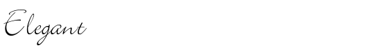 Elegant - Download Thousands of Free Fonts at FontZone.net