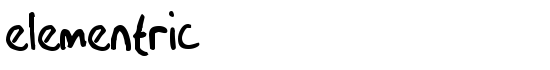Elementric - Download Thousands of Free Fonts at FontZone.net