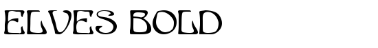 Elves Bold - Download Thousands of Free Fonts at FontZone.net