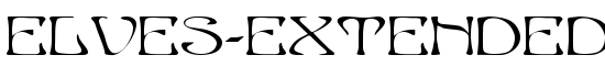 Elves-Extended Normal - Download Thousands of Free Fonts at FontZone.net