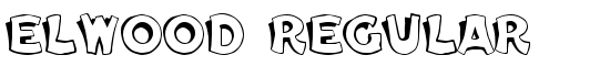 Elwood Regular - Download Thousands of Free Fonts at FontZone.net