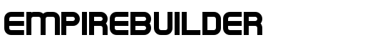 EmpireBuilder - Download Thousands of Free Fonts at FontZone.net