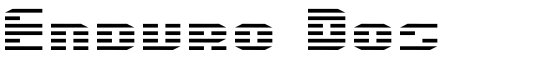 Enduro Dos - Download Thousands of Free Fonts at FontZone.net