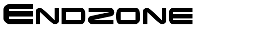 Endzone - Download Thousands of Free Fonts at FontZone.net