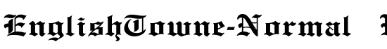 EnglishTowne-Normal Wd - Download Thousands of Free Fonts at FontZone.net