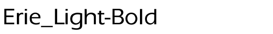 Erie_Light-Bold - Download Thousands of Free Fonts at FontZone.net