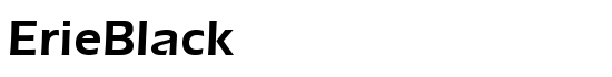 ErieBlack - Download Thousands of Free Fonts at FontZone.net