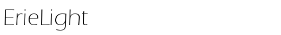 ErieLight - Download Thousands of Free Fonts at FontZone.net