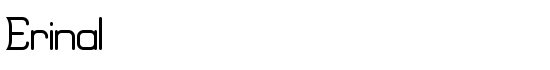 Erinal - Download Thousands of Free Fonts at FontZone.net