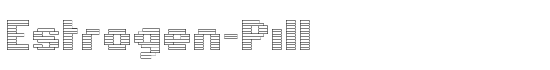 Estrogen-Pill - Download Thousands of Free Fonts at FontZone.net