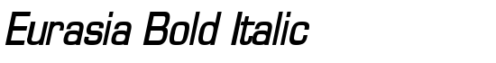 Eurasia Bold Italic - Download Thousands of Free Fonts at FontZone.net