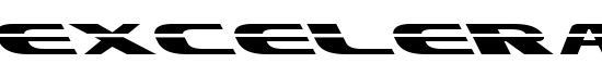 Excelerate Left - Download Thousands of Free Fonts at FontZone.net